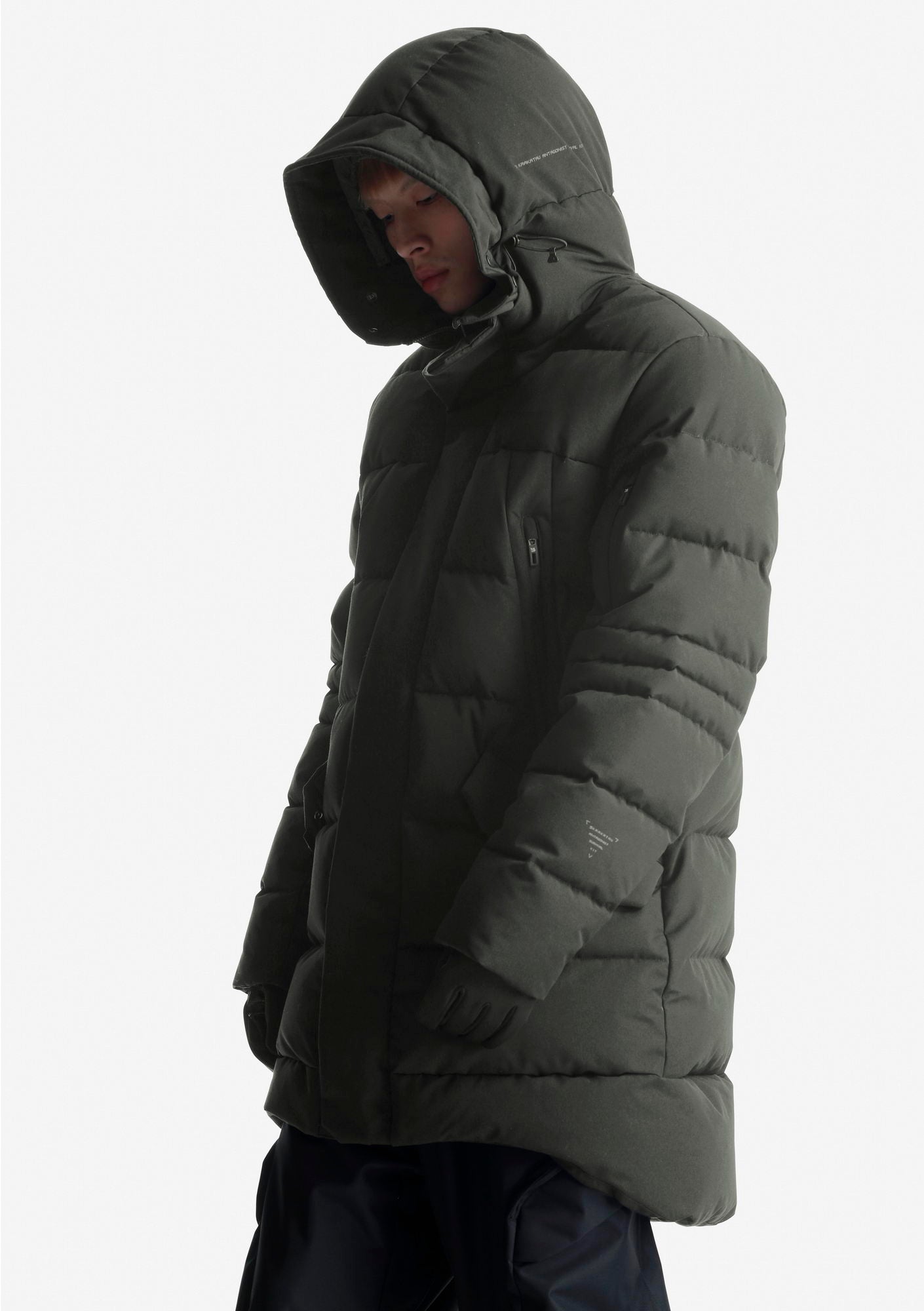 STROFO Mid-Length Down Jacket Qm488