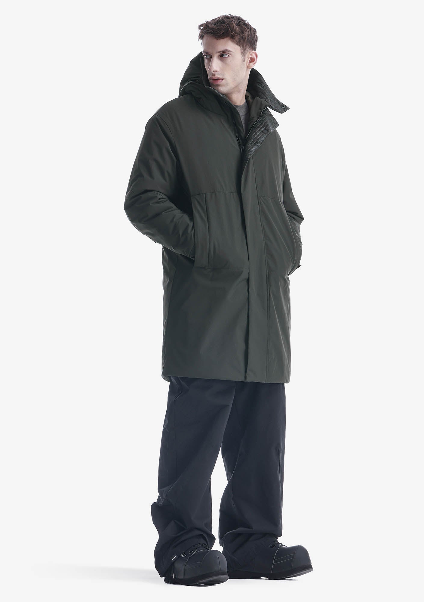 SCHORL Long Parka Qm557