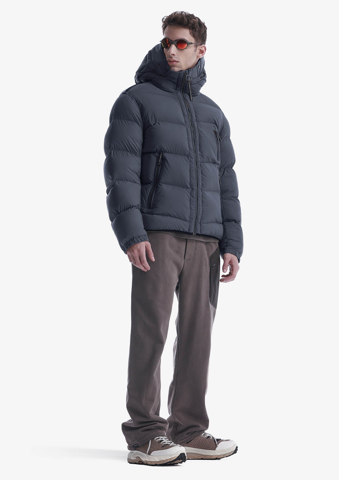 ROOK Hooded Puffer Jacket Qm559