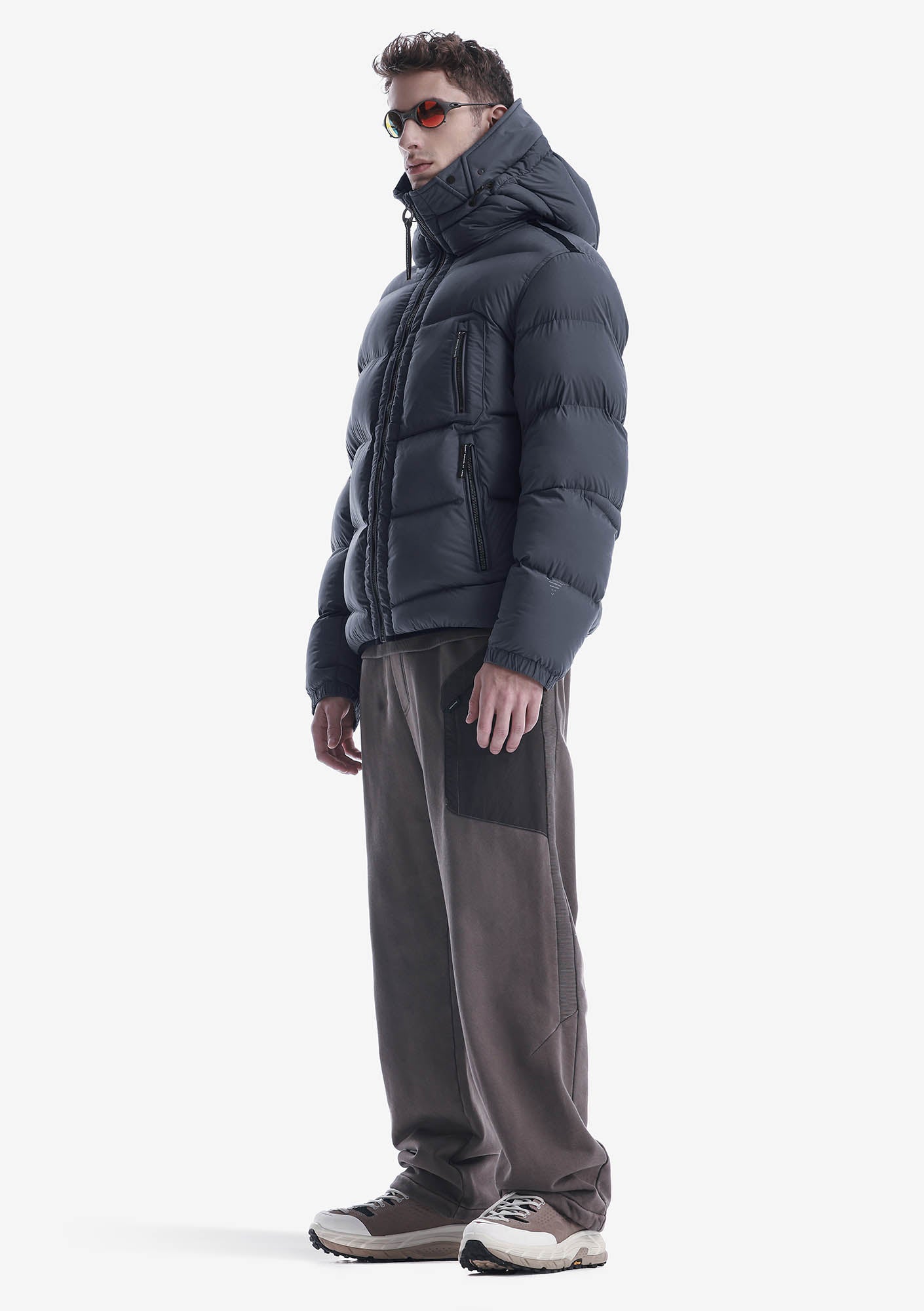 ROOK Hooded Puffer Jacket Qm559