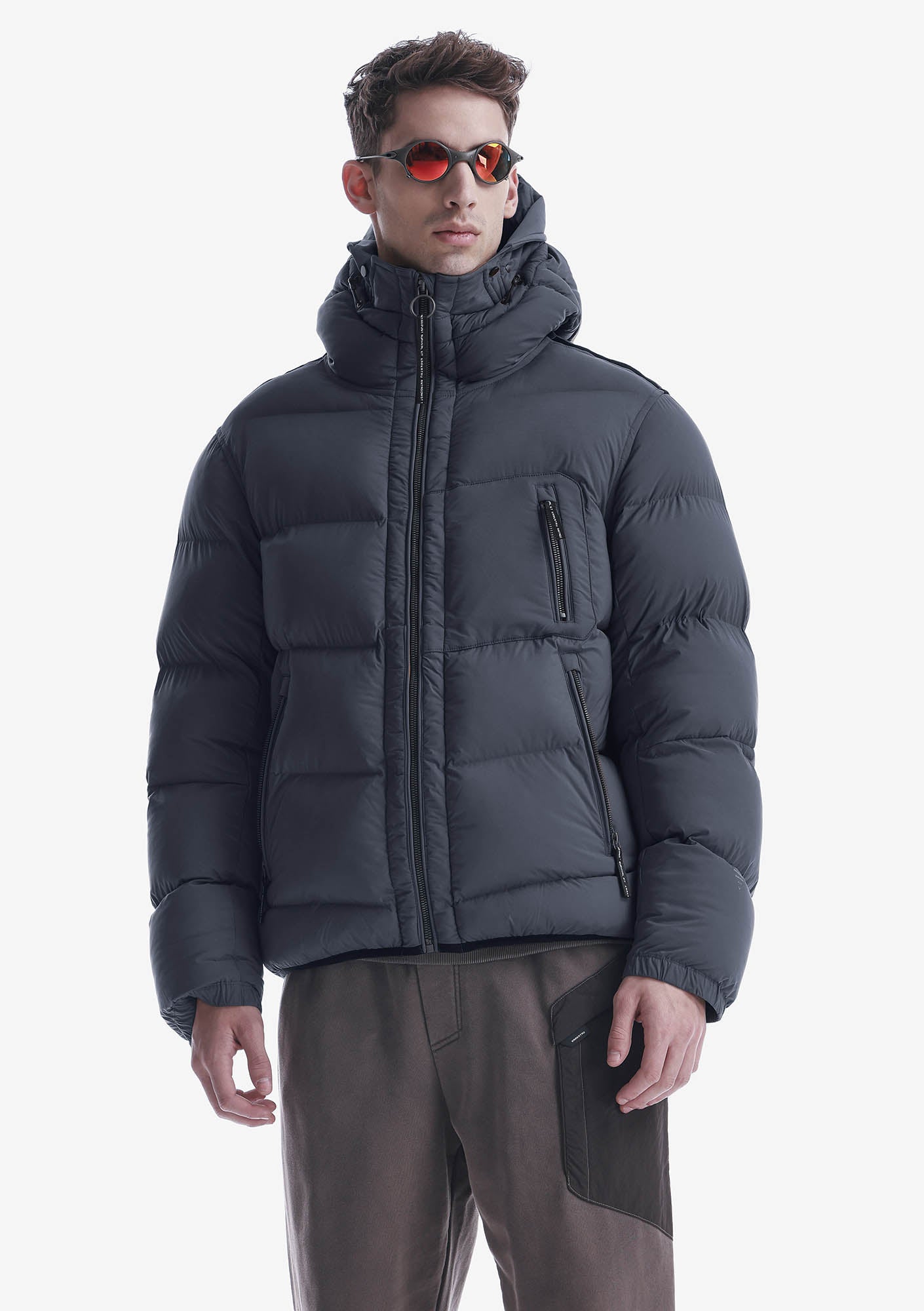 ROOK Hooded Puffer Jacket Qm559