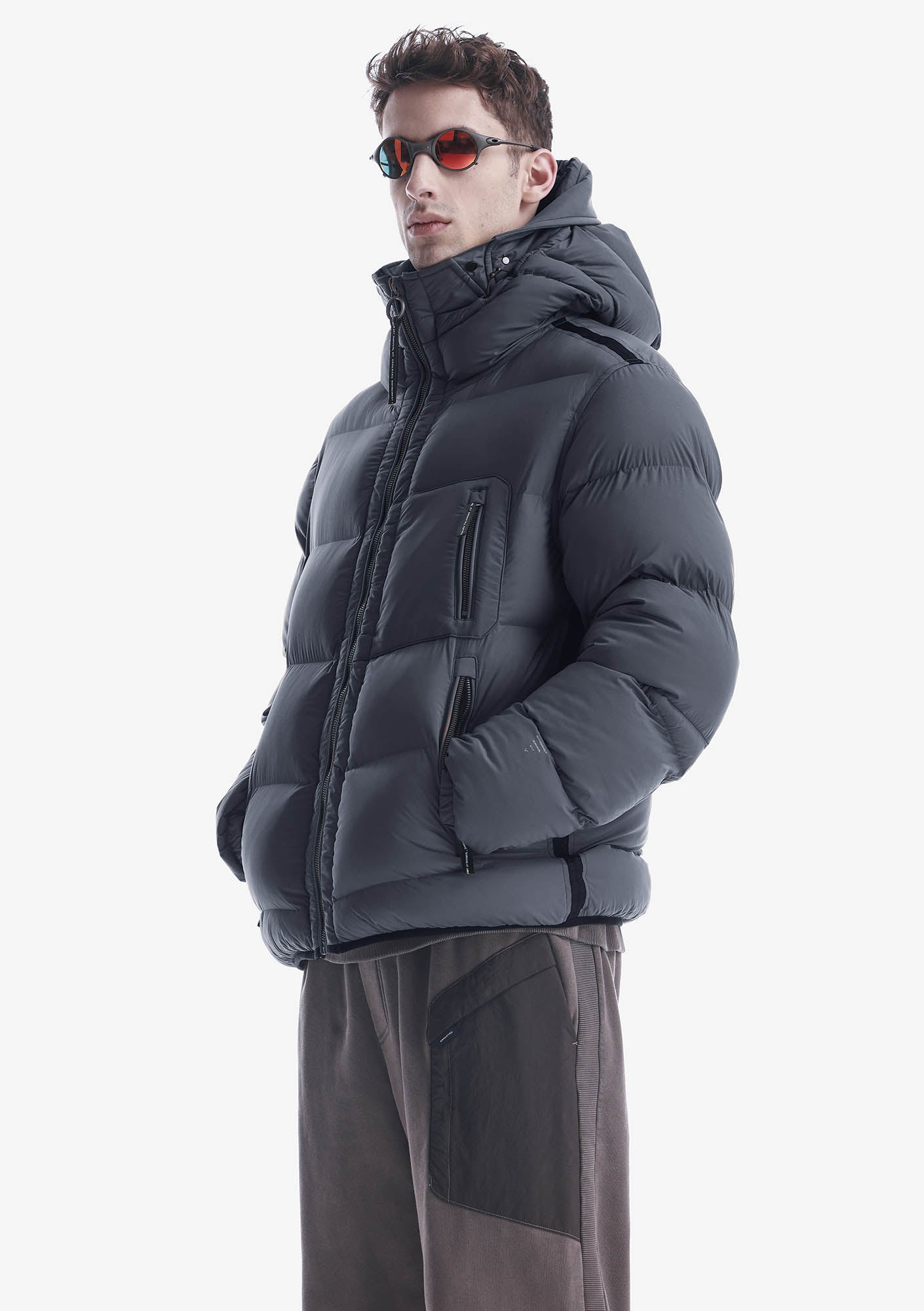 ROOK Hooded Puffer Jacket Qm559
