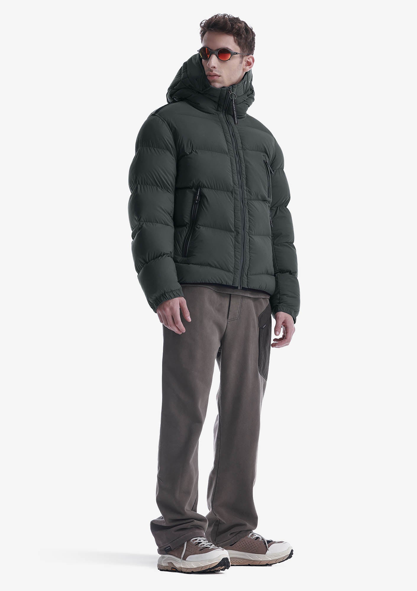 ROOK Hooded Puffer Jacket Qm559