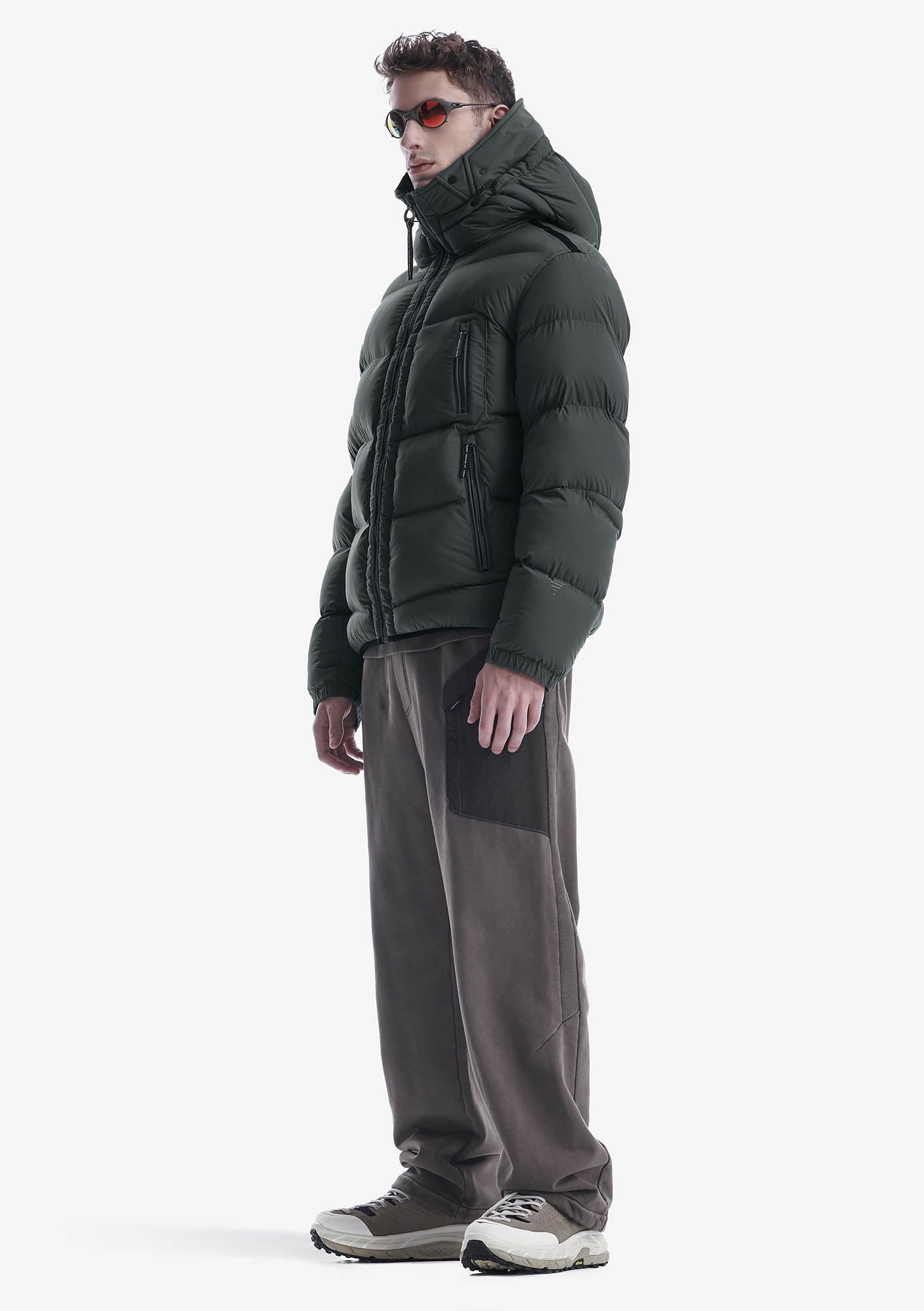 ROOK Hooded Puffer Jacket Qm559