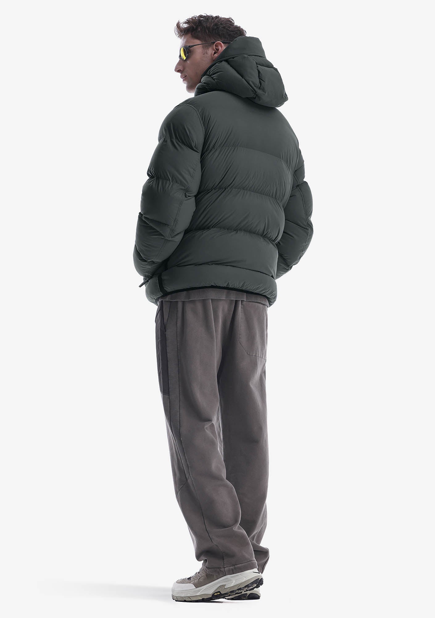 ROOK Hooded Puffer Jacket Qm559