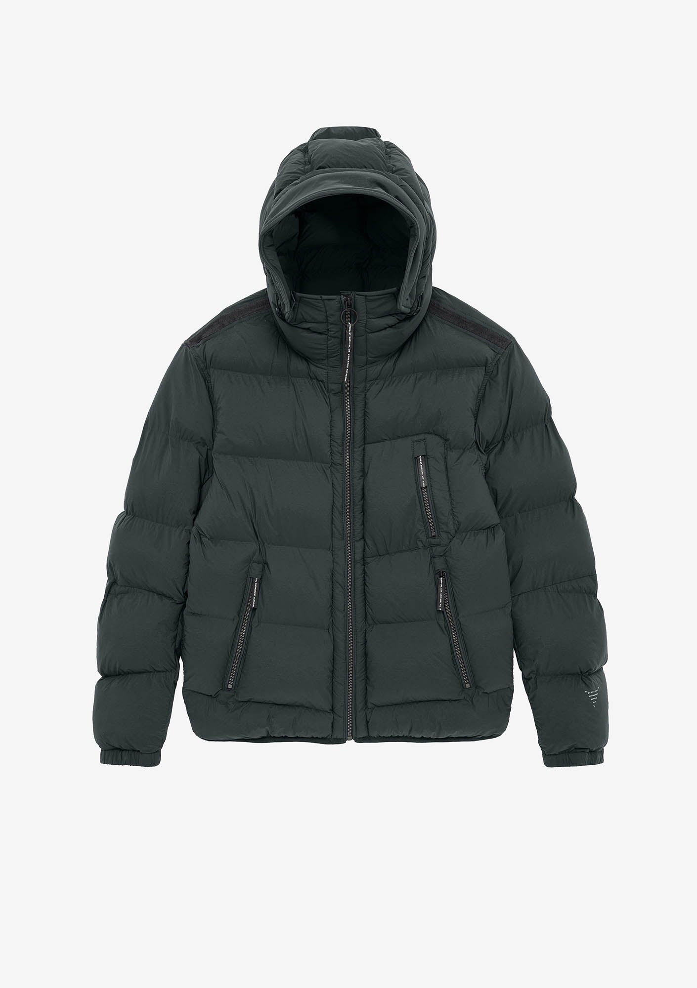 ROOK Hooded Puffer Jacket Qm559