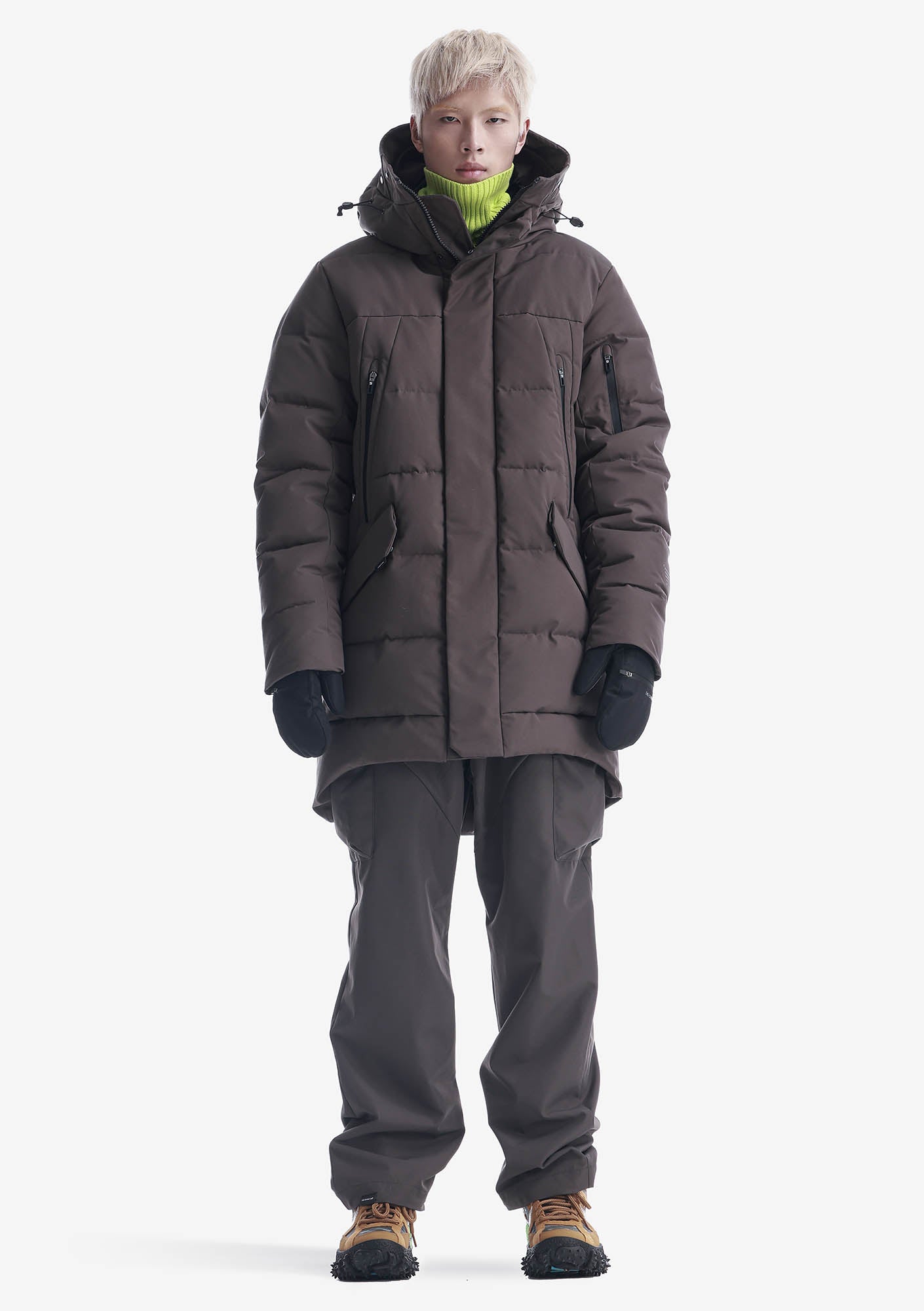 STROFO Long Down Jacket Qm562