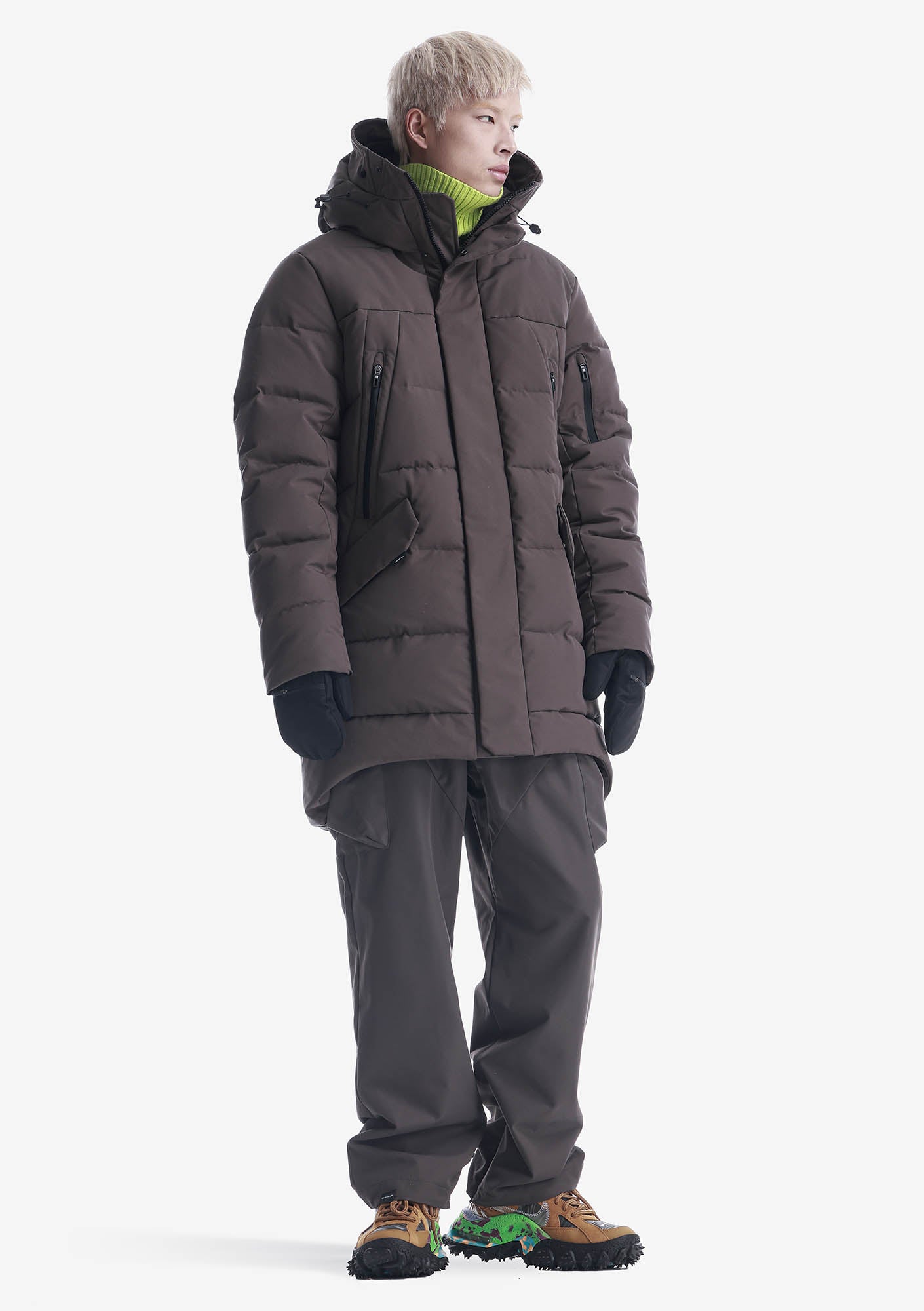STROFO Long Down Jacket Qm562