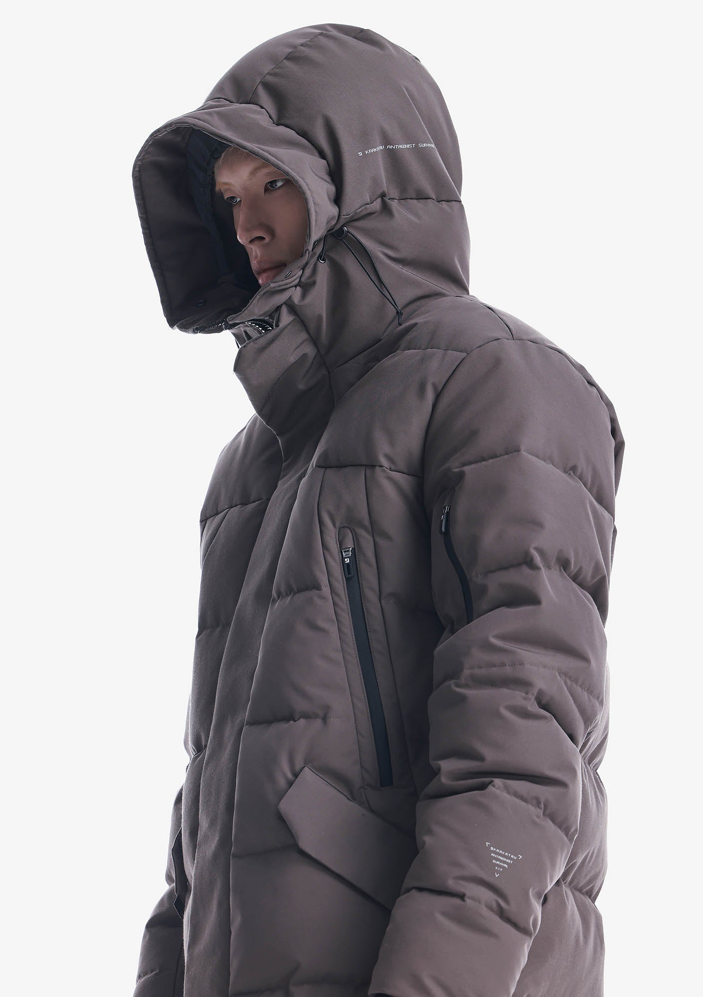 STROFO Long Down Jacket Qm562
