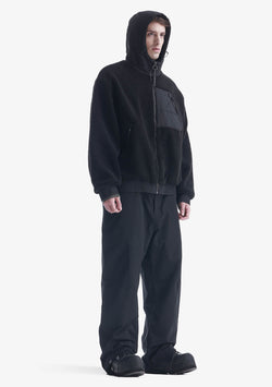 PEEBLES Hooded Sherpa Jacket Qm564