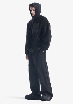 PEEBLES Hooded Sherpa Jacket Qm564