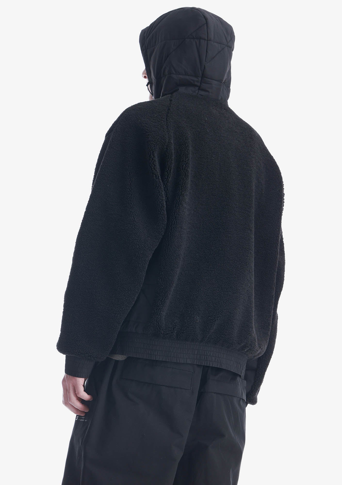 PEEBLES Hooded Sherpa Jacket Qm564