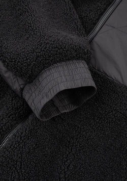 PEEBLES Hooded Sherpa Jacket Qm564