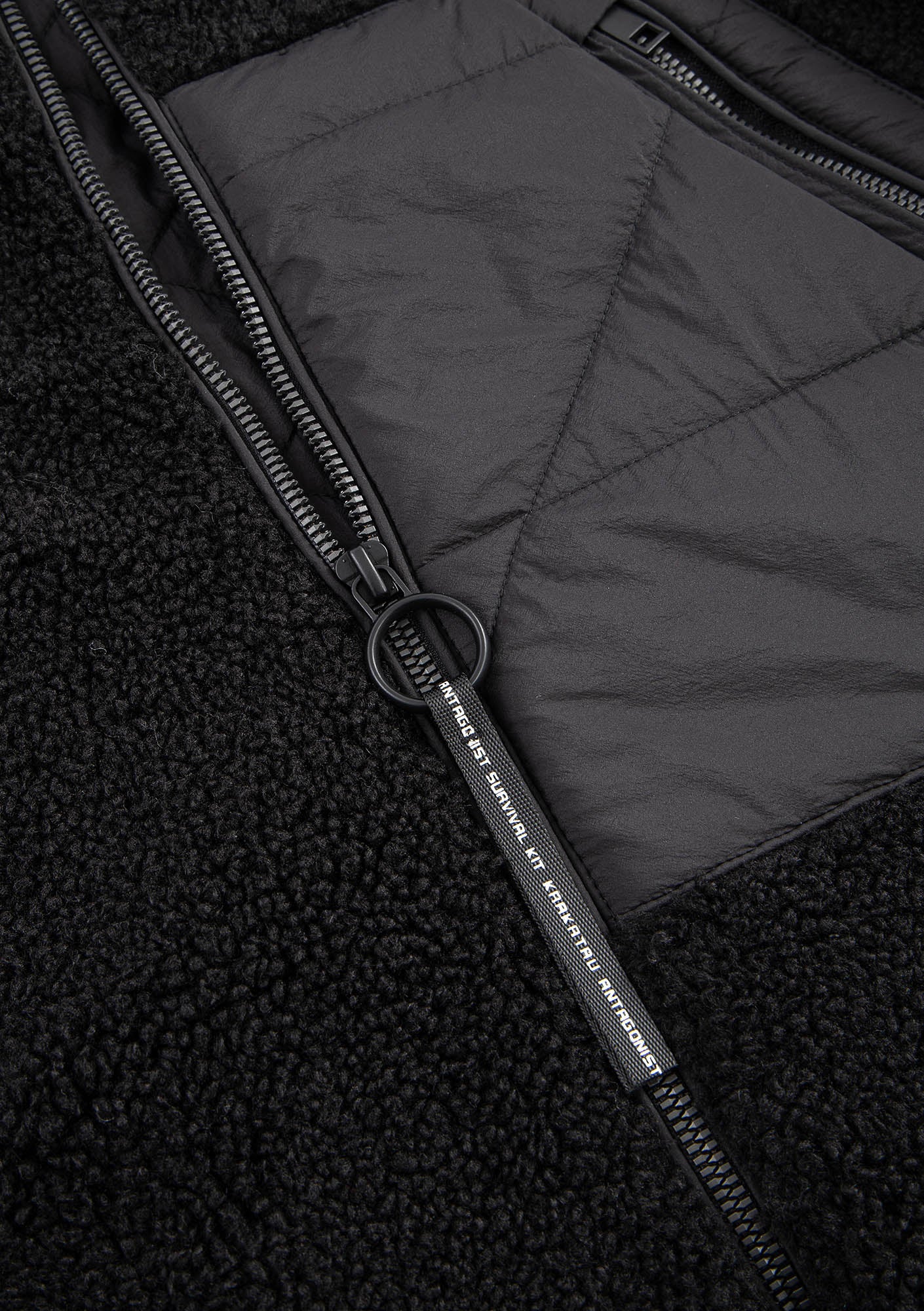 PEEBLES Hooded Sherpa Jacket Qm564