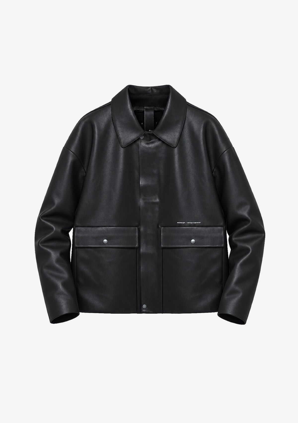 RUANG Veste en similicuir