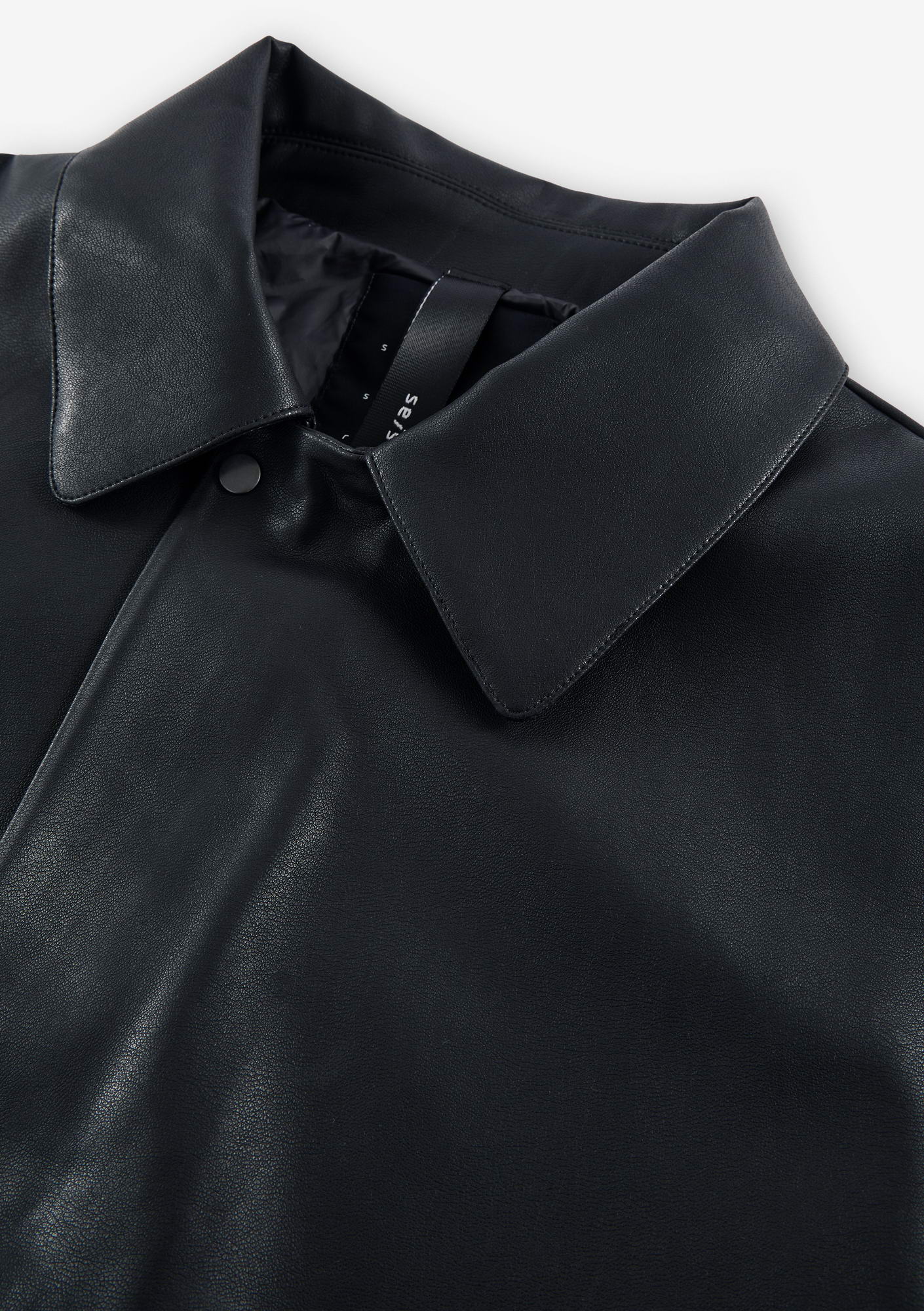 RUANG Faux Leather Jacket Qm566