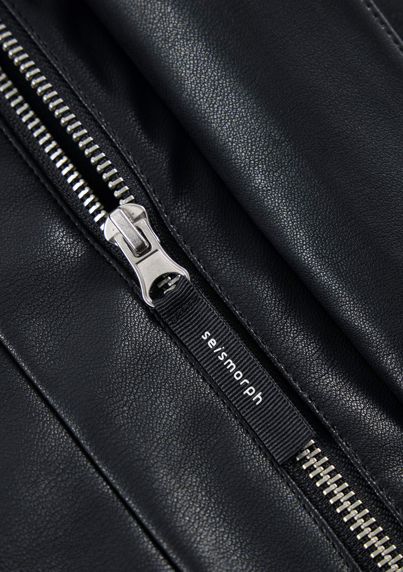 RUANG Faux Leather Jacket Qm566