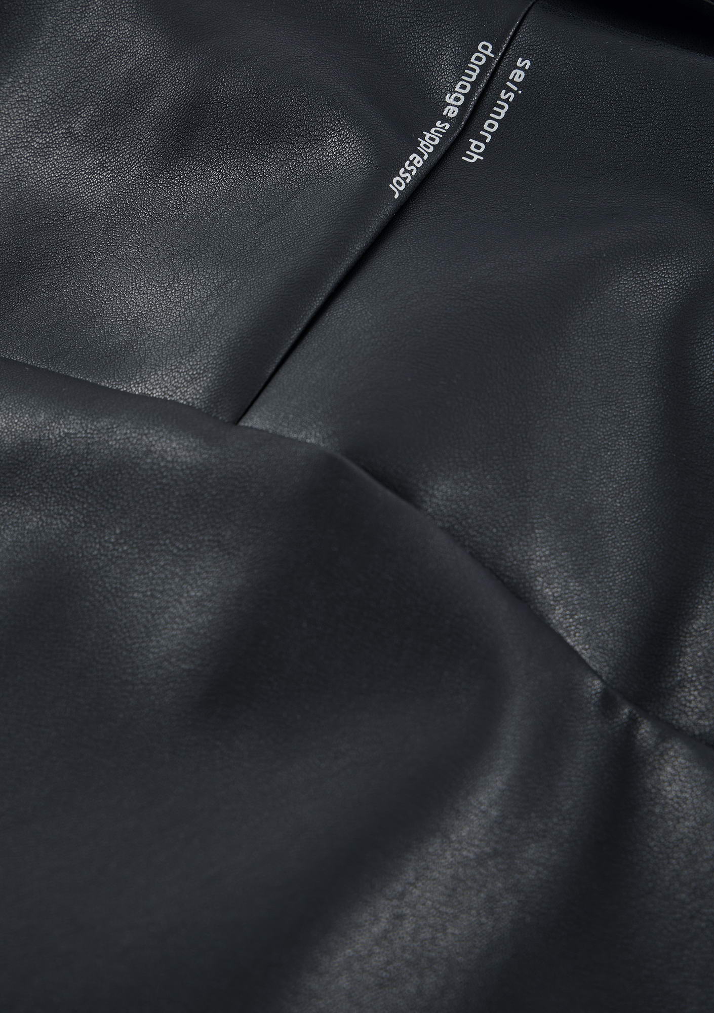 RUANG Faux Leather Jacket Qm566