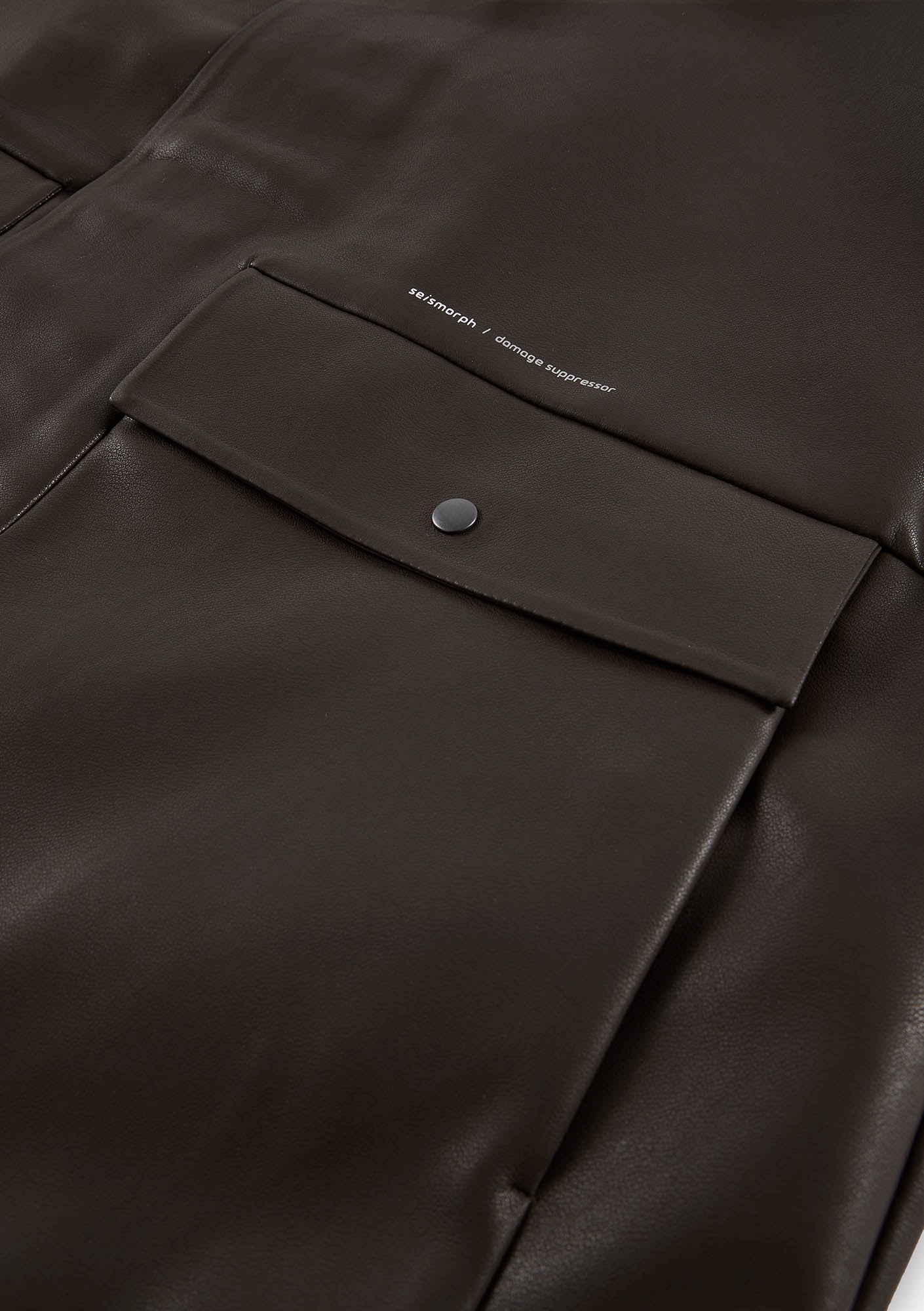 RUANG Faux Leather Jacket Qm566