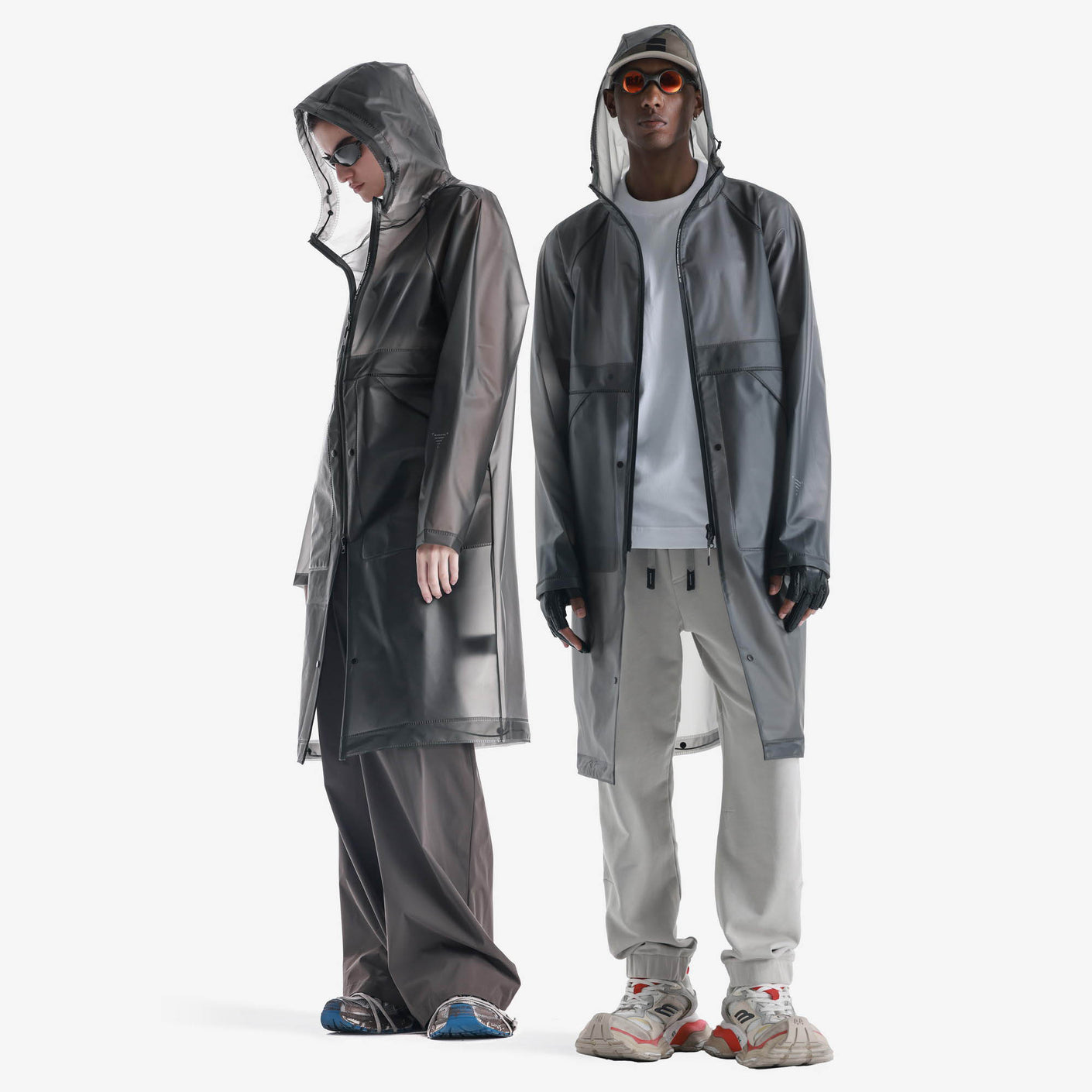 TETHYS Welded Transformable Raincoat