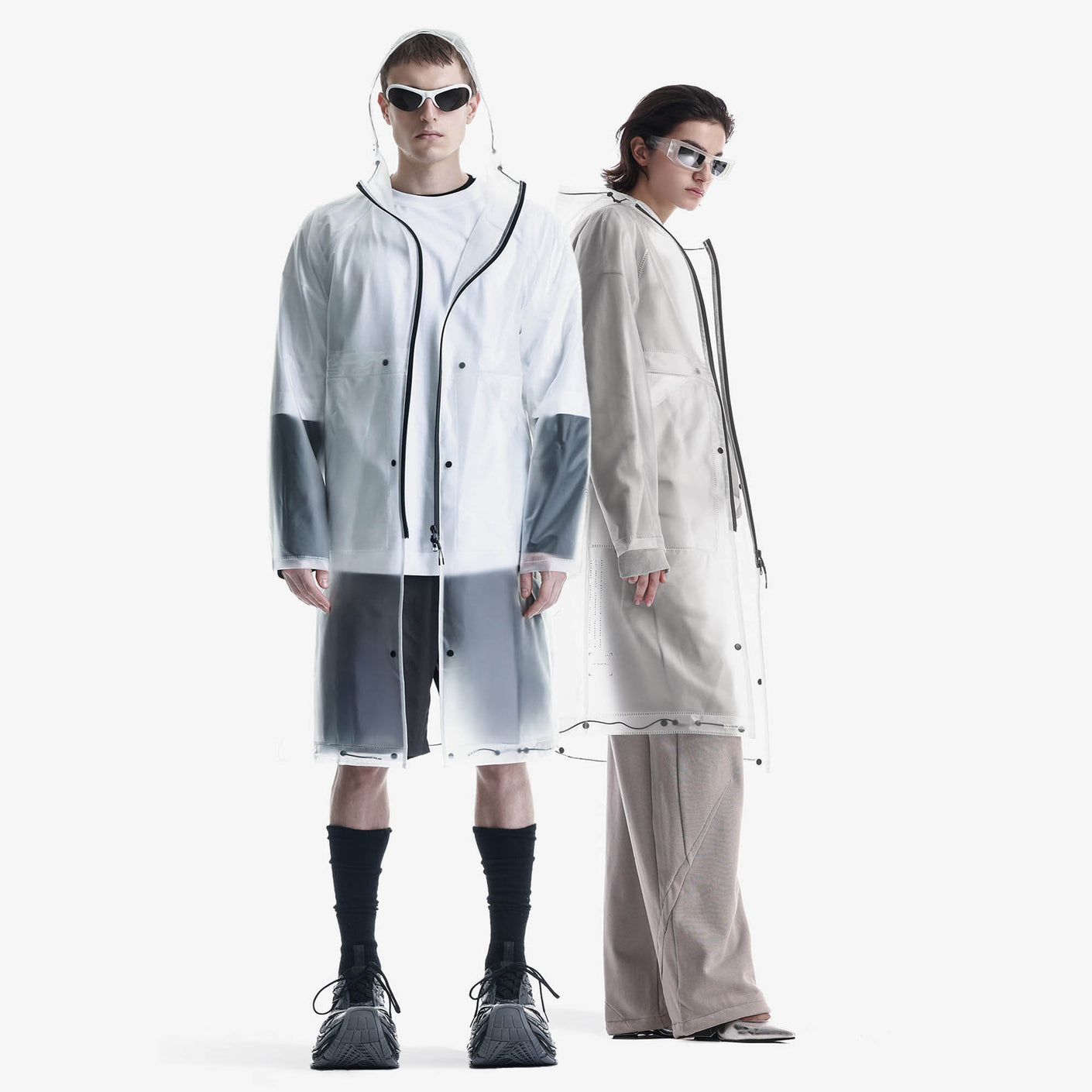 TETHYS Welded Transformable Raincoat