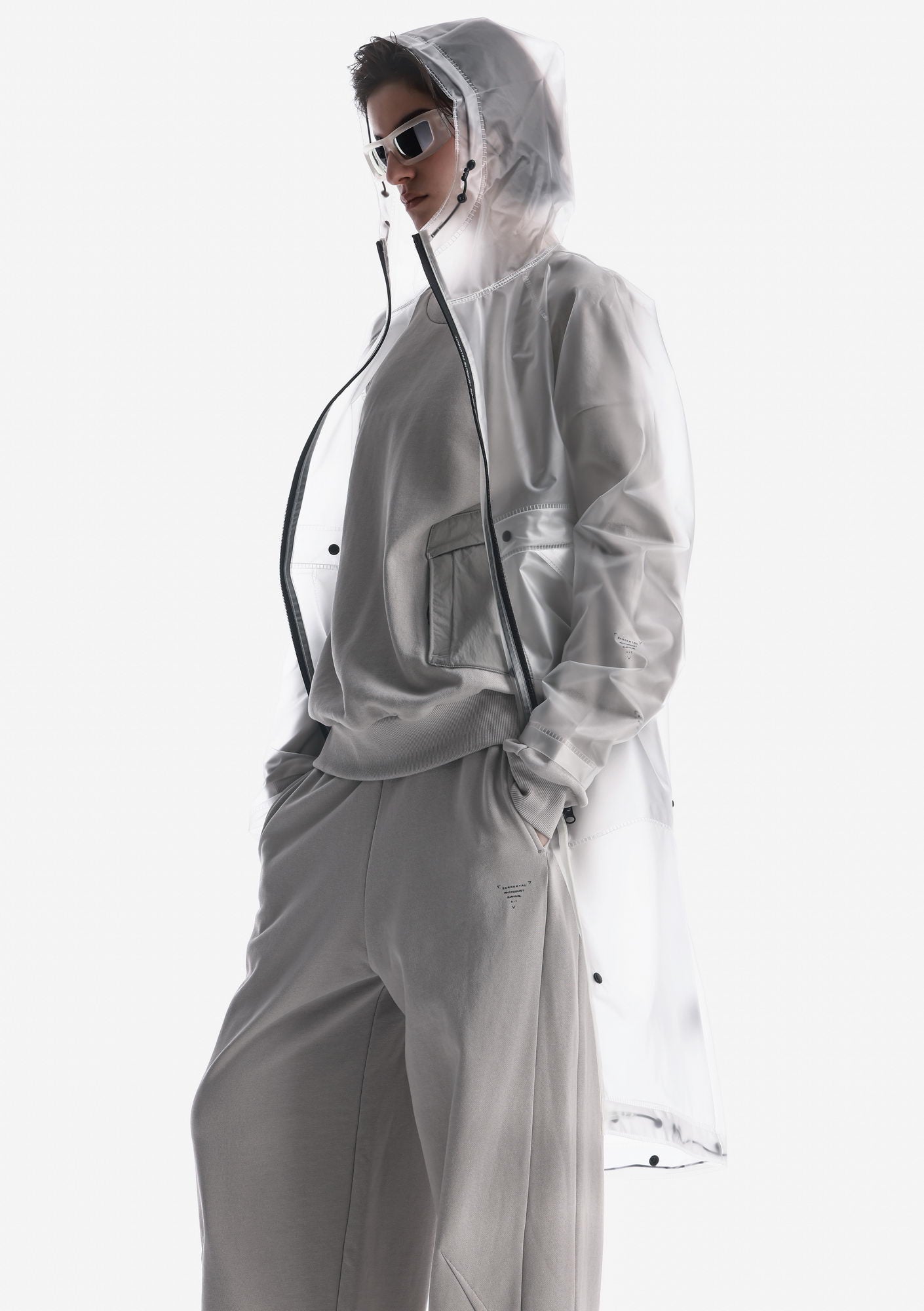 TETHYS Welded Transformable Raincoat Qu575