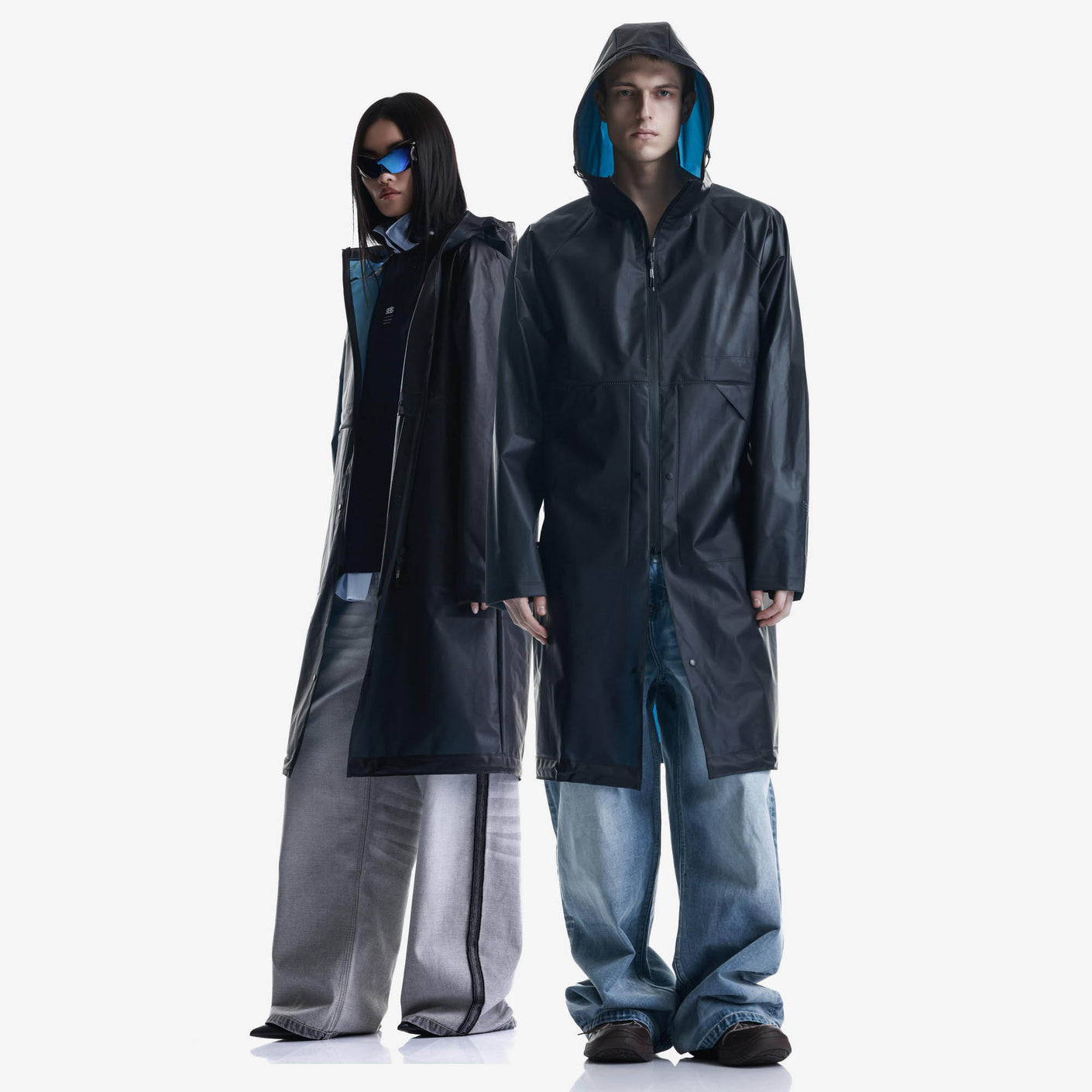 TETHYS Welded Transformable Raincoat
