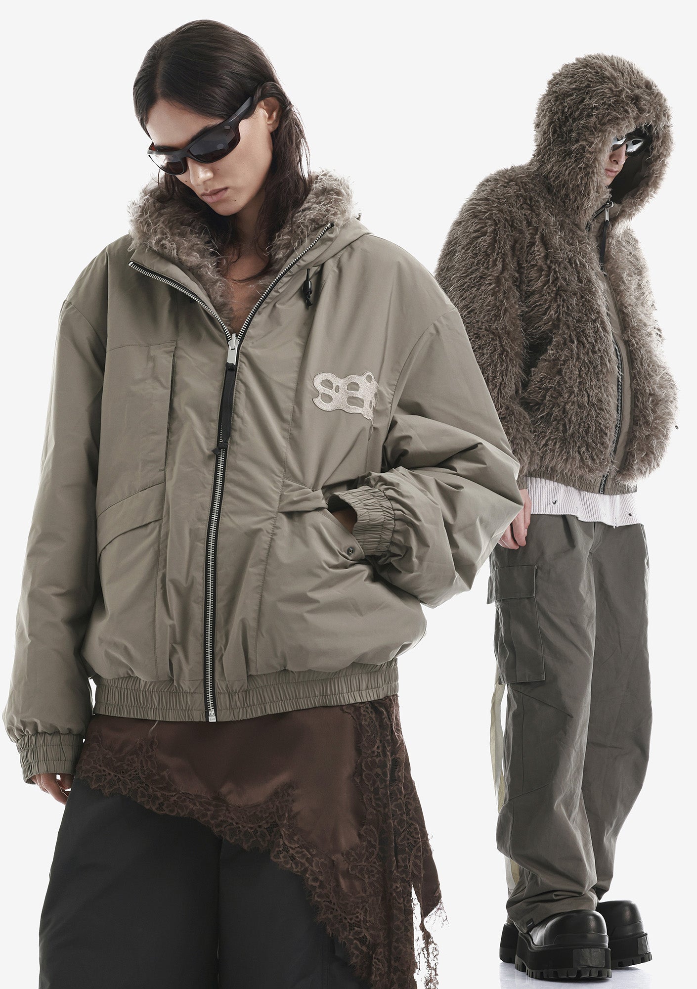 VOID Reversible Bomber Jacket Qu581