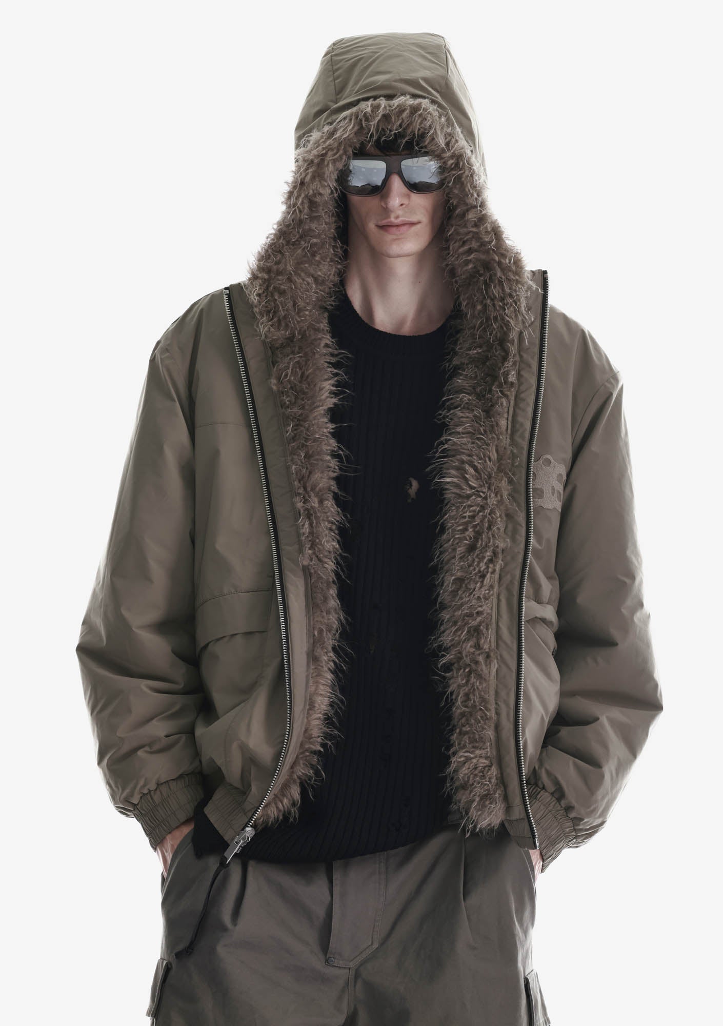 VOID Reversible Bomber Jacket Qu581