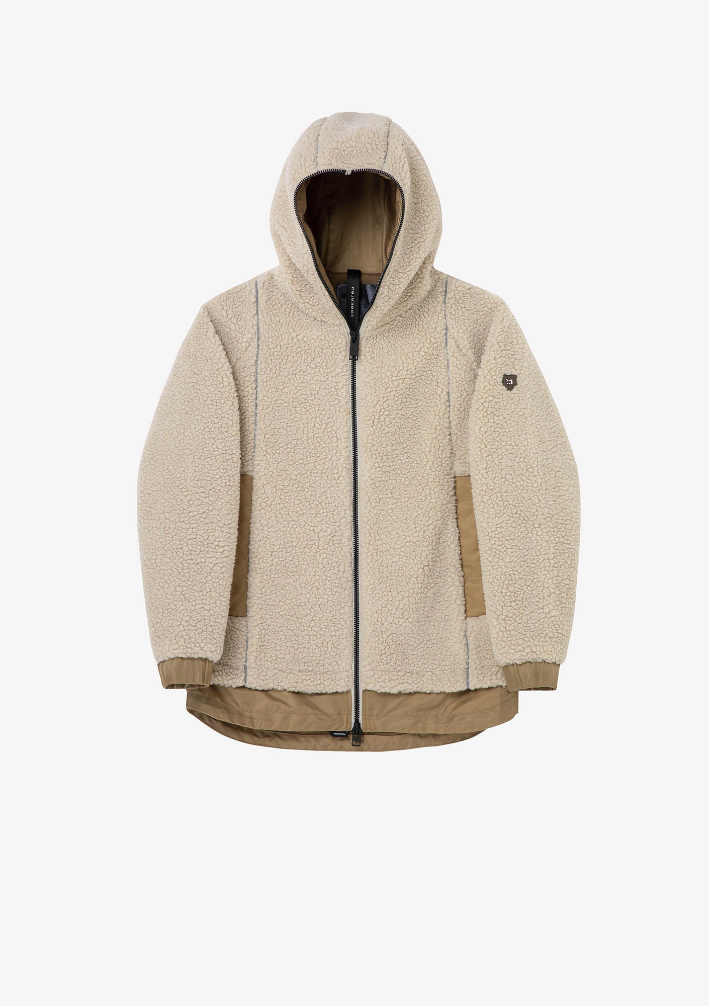 PEEBLES Sherpa Hooded Jacket Qw417-88