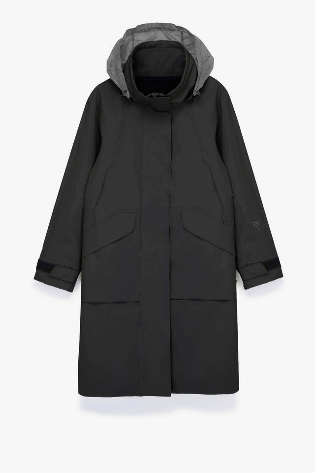 MISHIMA Stand-up Collar Waterproof Raincoat Qw455-1