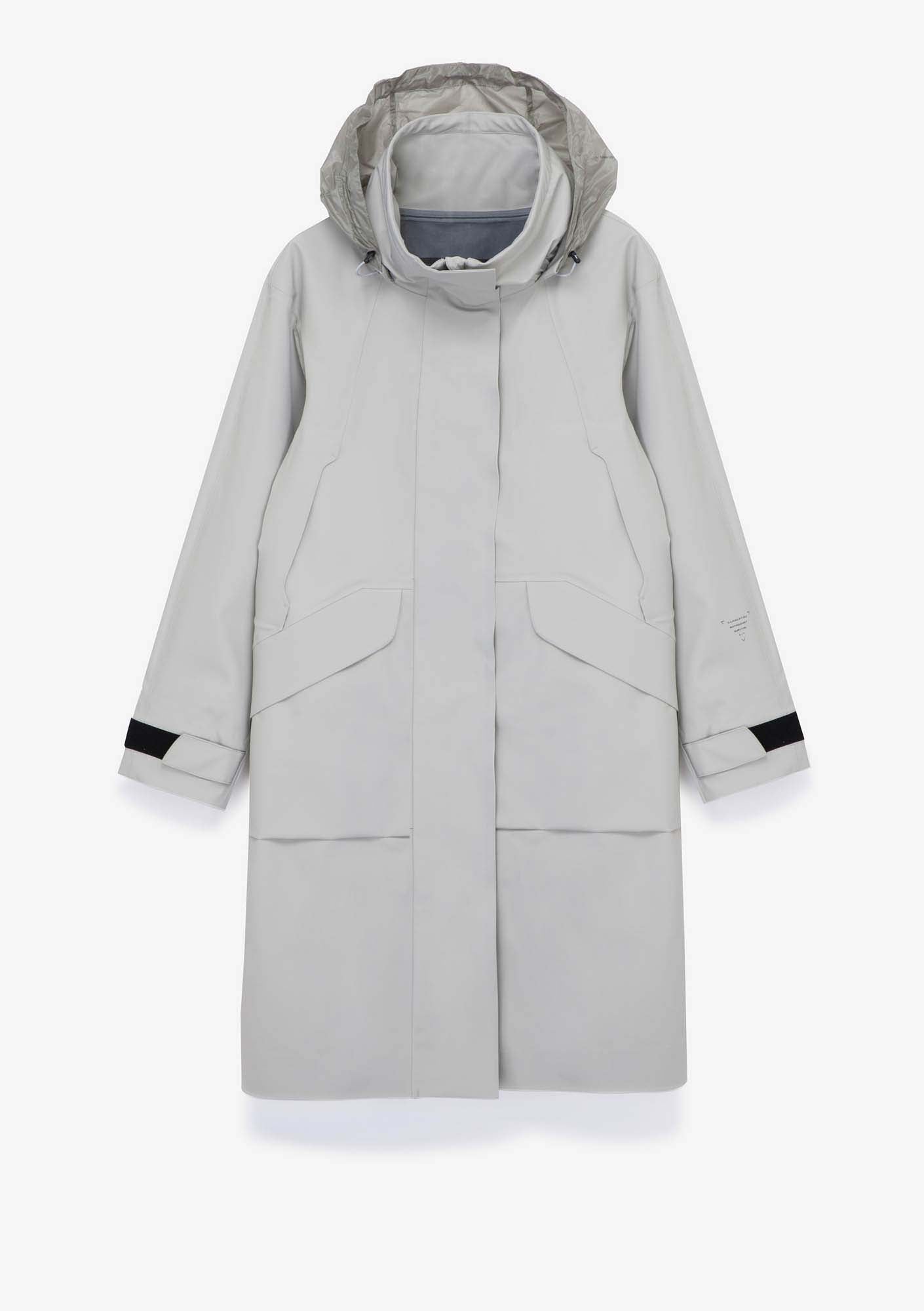 MISHIMA Stand-up Collar Waterproof Raincoat Qw455-3