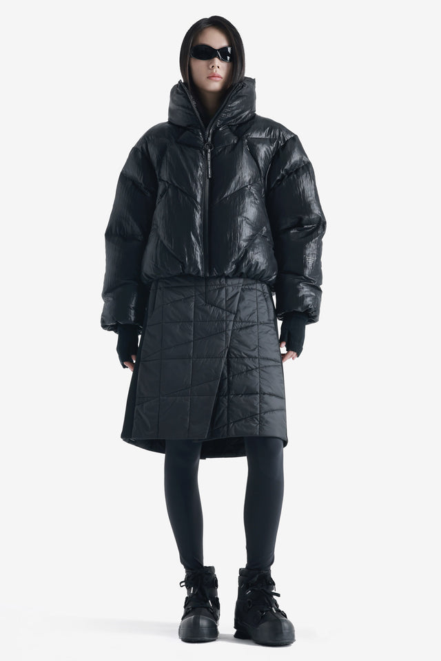 NEBULA Short Puffer Jacket Qw492