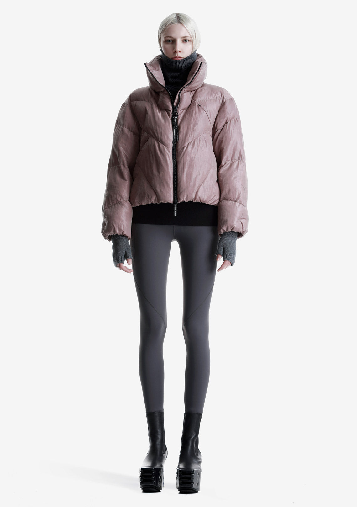 NEBULA Short Puffer Jacket Qw492