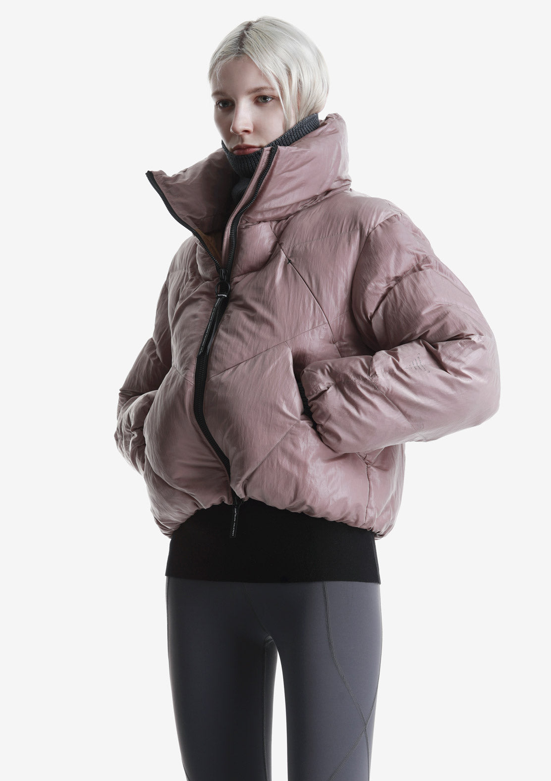 NEBULA Short Puffer Jacket Qw492