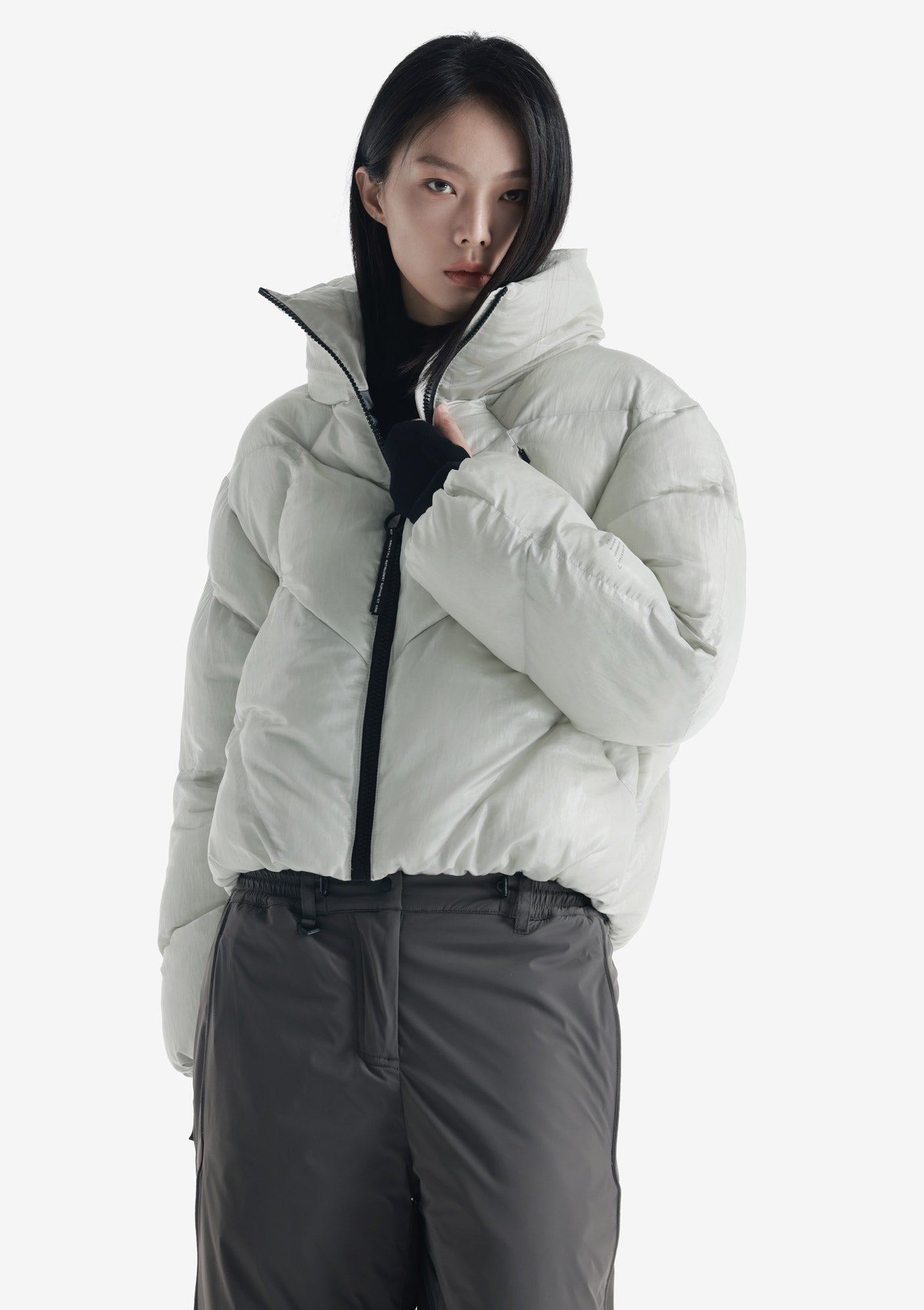 NEBULA Short Puffer Jacket Qw492