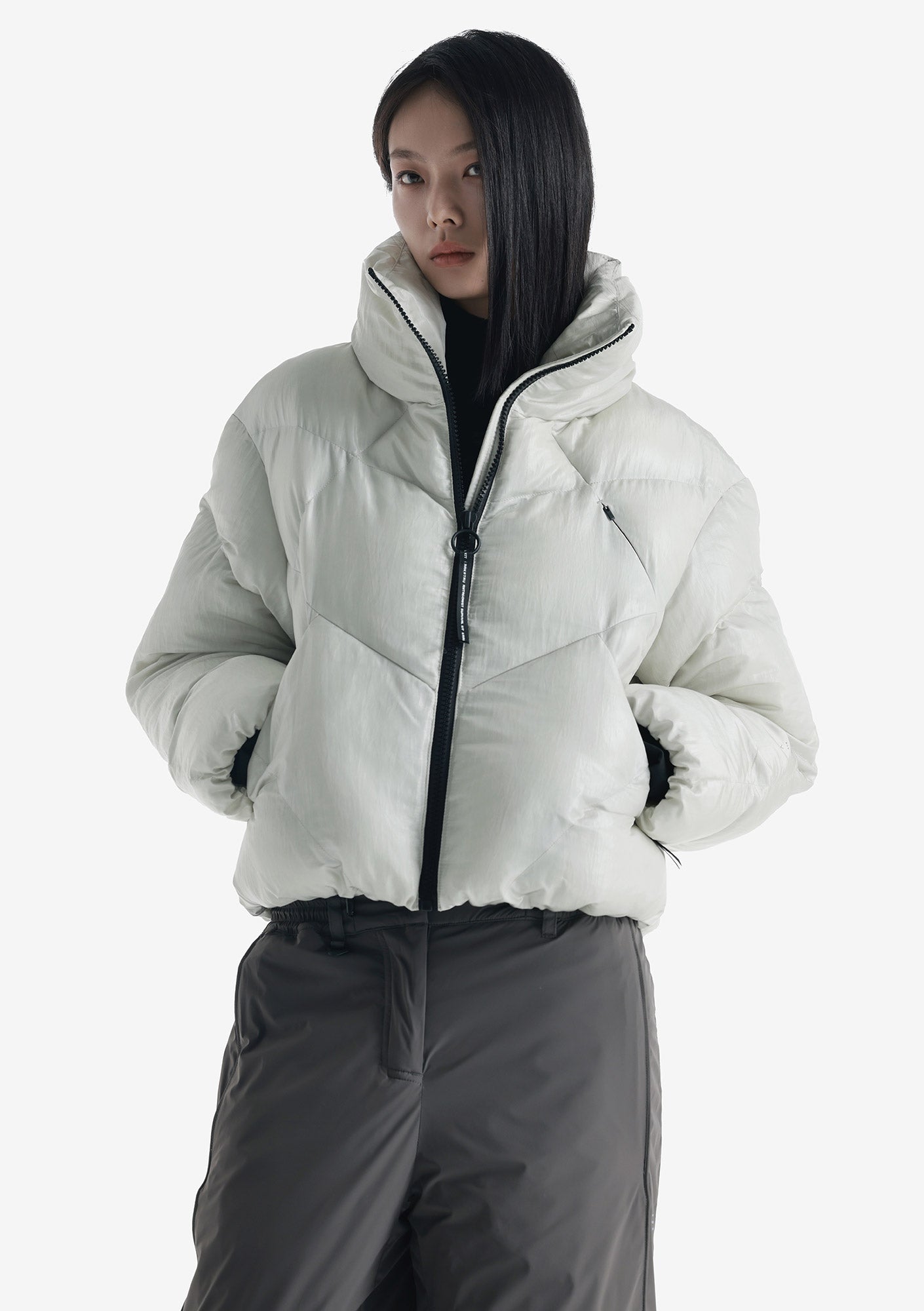 NEBULA Short Puffer Jacket Qw492