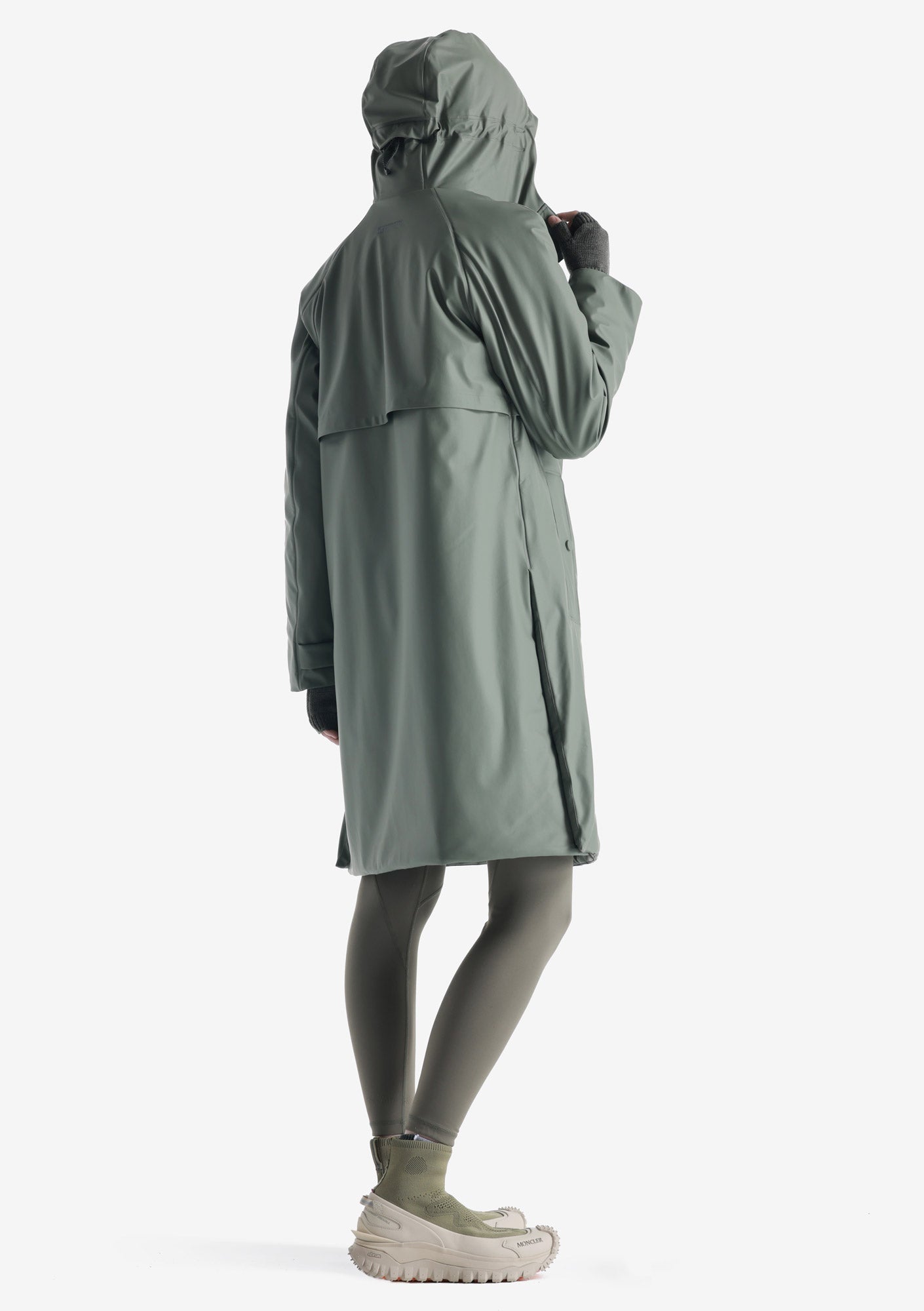 MENTAT Padded Raincoat with Welded Seams Qw496