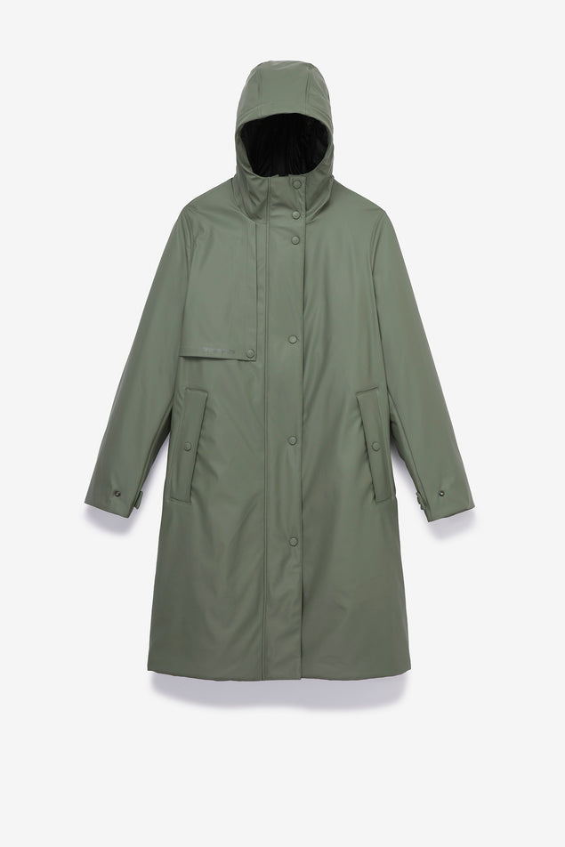 MENTAT Padded Raincoat with Welded Seams Qw496