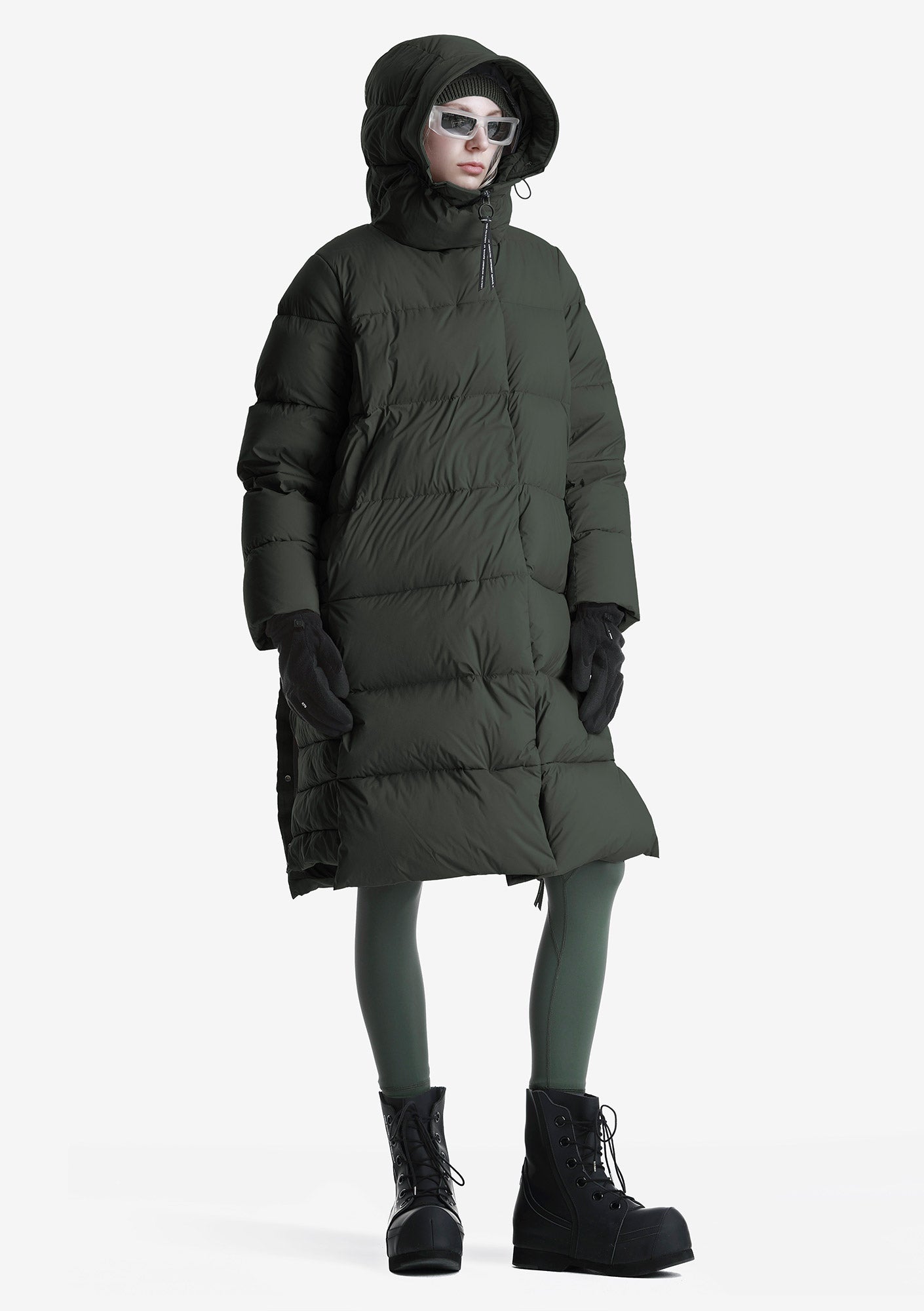 AITKEN Long Puffer Coat Qw503