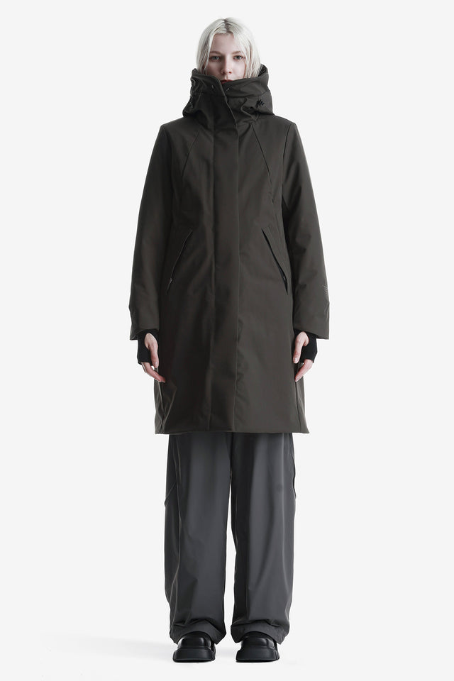 GAIA Technical Fabric Long Parka Qw504