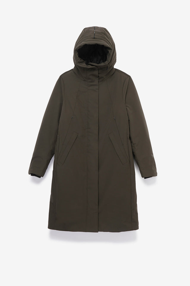 GAIA Technical Fabric Long Parka Qw504