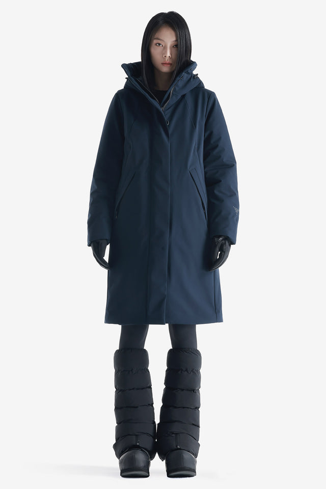 GAIA Technical Fabric Long Parka Qw504