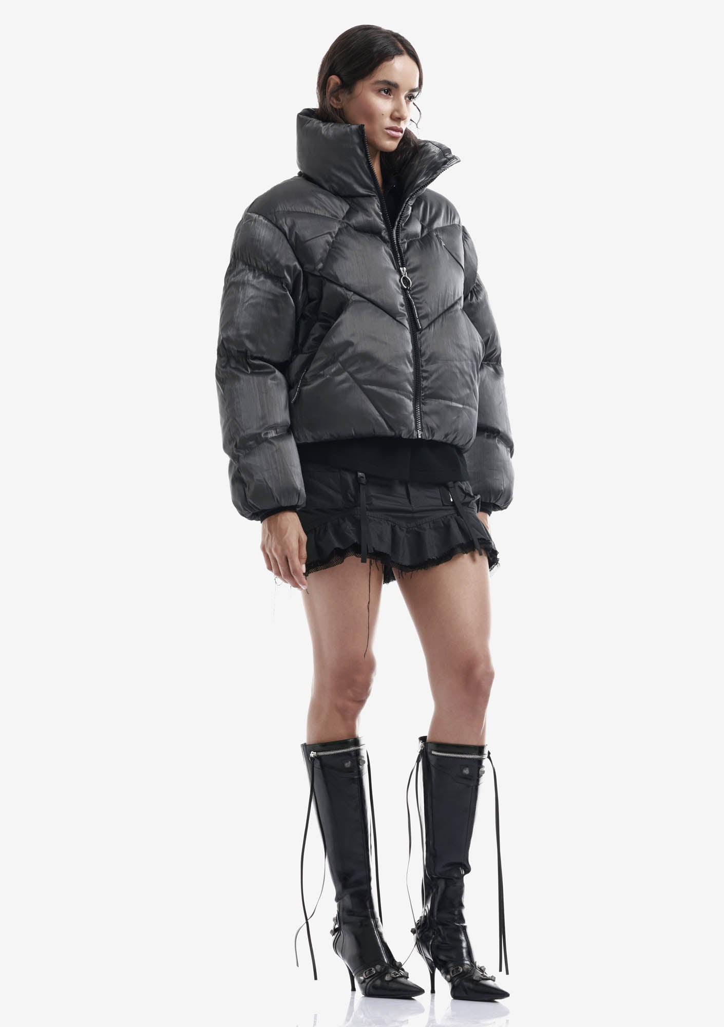 NEBULA Short Puffer Jacket Qw531