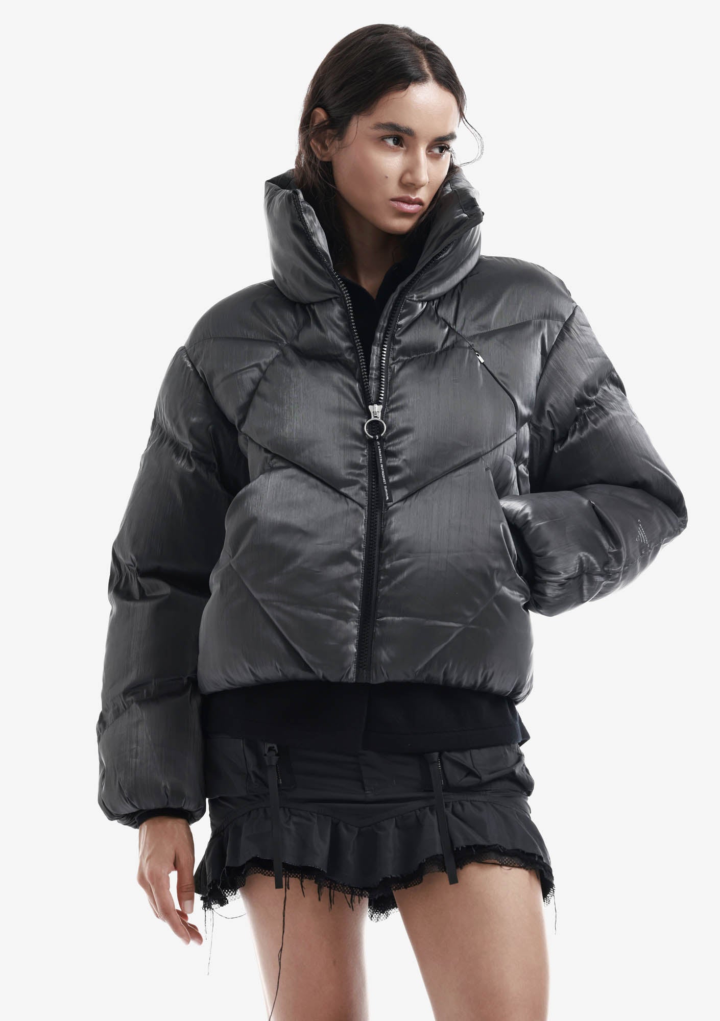 NEBULA Short Puffer Jacket Qw531