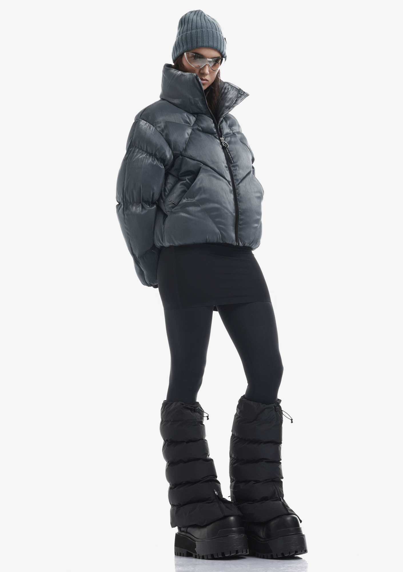 NEBULA Short Puffer Jacket Qw531