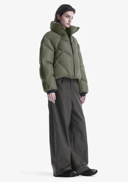 NEBULA Short Puffer Jacket Qw531