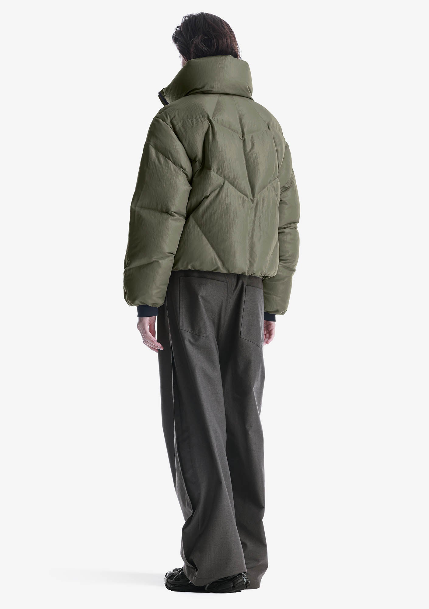 NEBULA Short Puffer Jacket Qw531