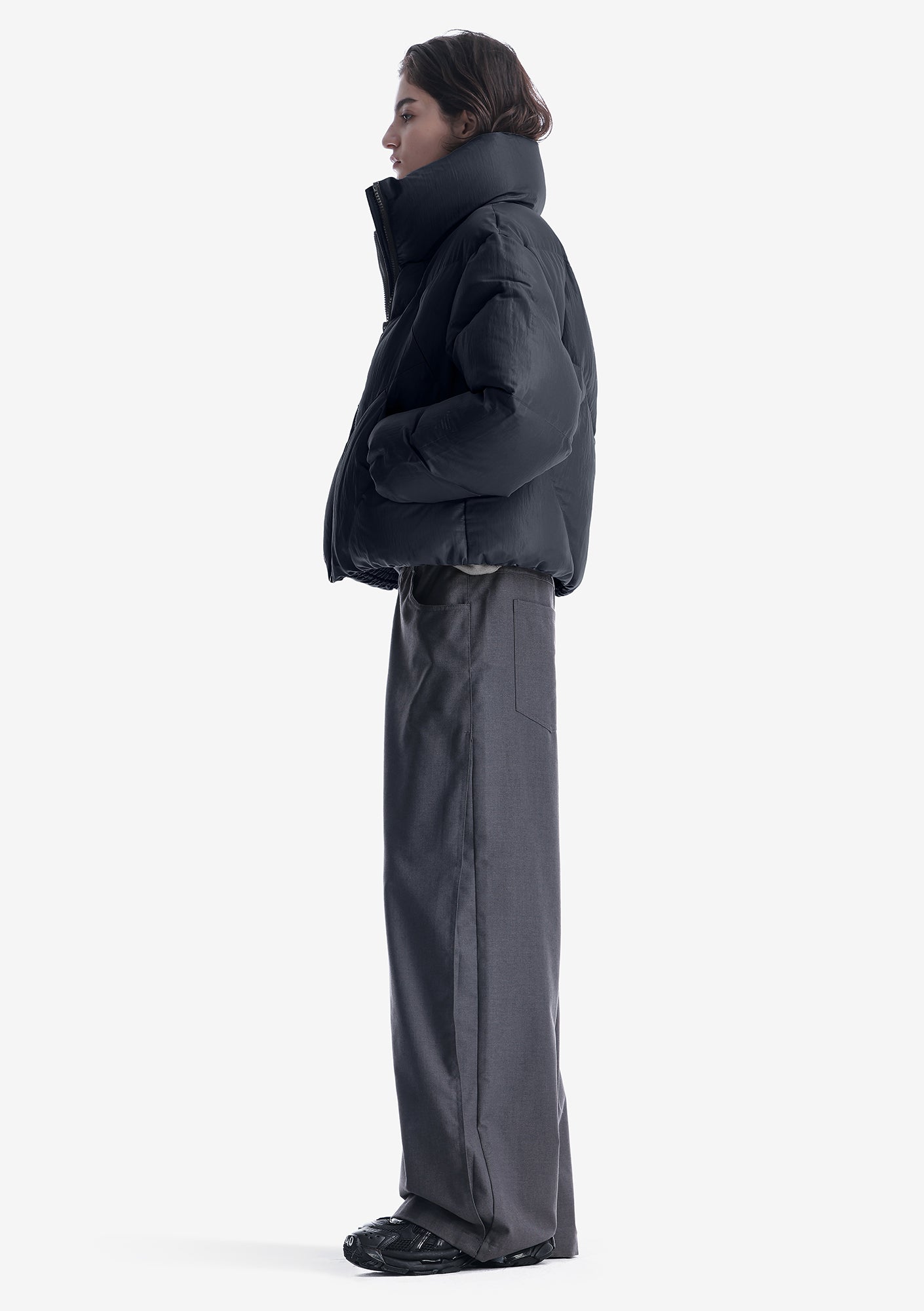 NEBULA Short Puffer Jacket Qw531