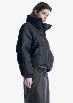 NEBULA Short Puffer Jacket Qw531